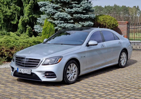 mercedes benz Mercedes-Benz Klasa S cena 275000 przebieg: 68000, rok produkcji 2018 z Włocławek